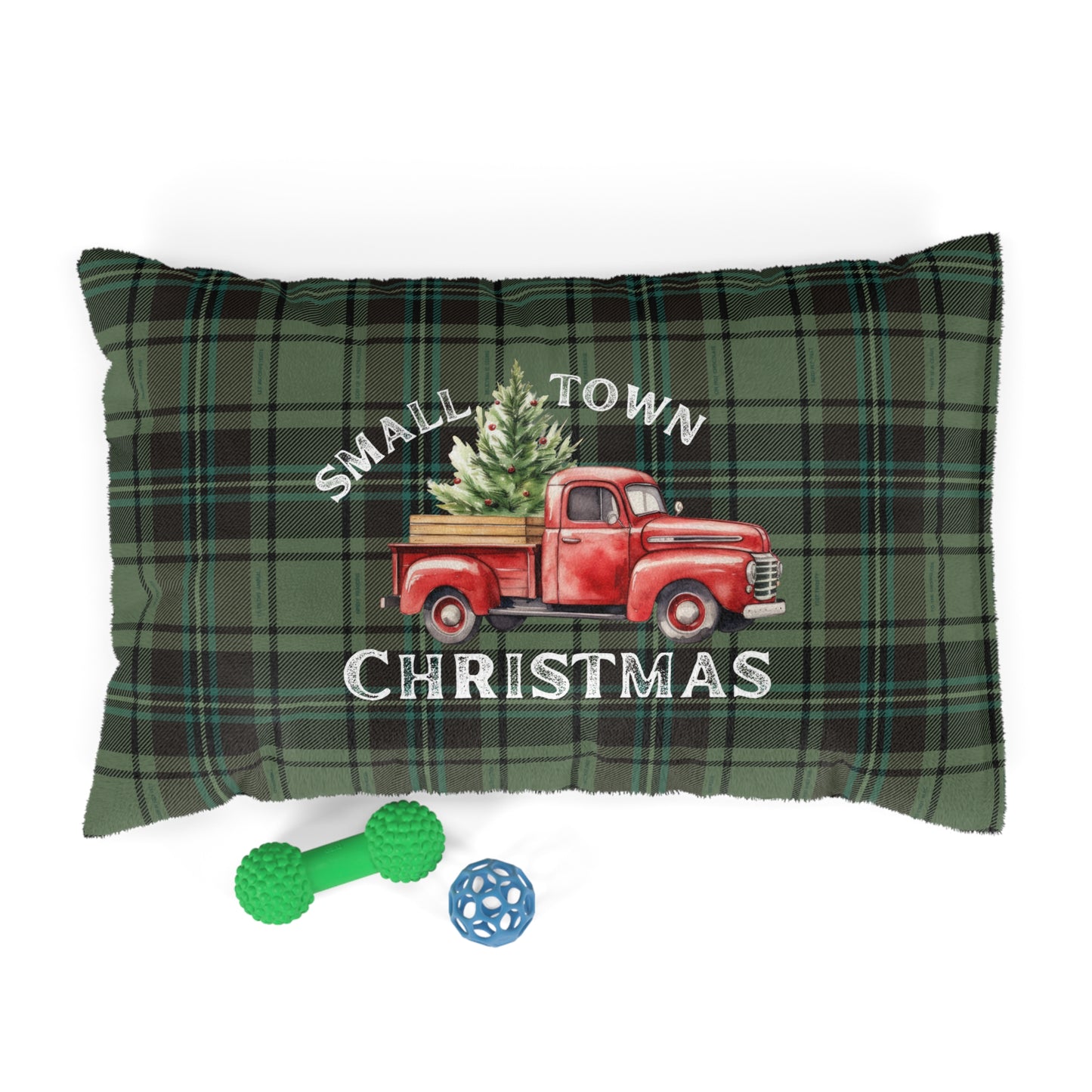 Small Town Plaid - Pet Bed