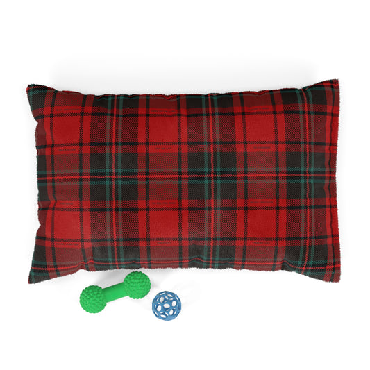 Merry Movies Plaid - Pet Bed