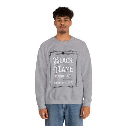 Black Flame Candle - Crewneck Sweatshirt