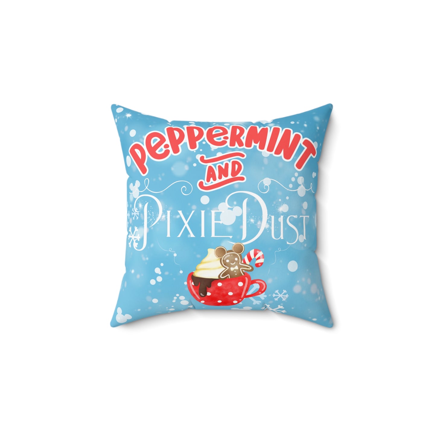 Peppermint & Pixie Dust - Square Pillow