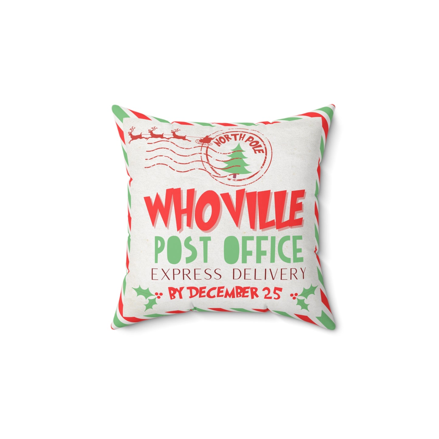 Whoville - Square Pillow