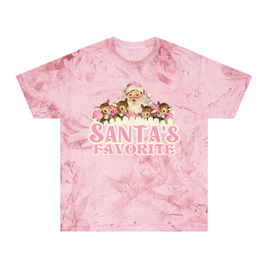 Santa's Fav - Tie Dye T-Shirt