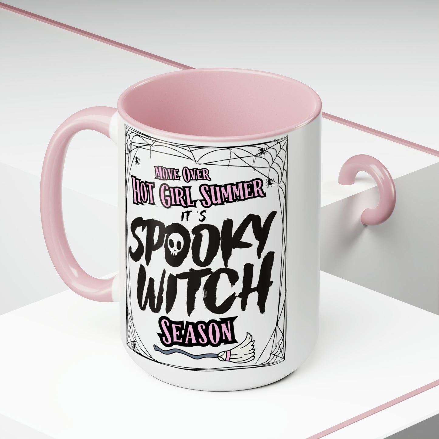 Spooky Witch Season - Two-Tone Coffee Mug