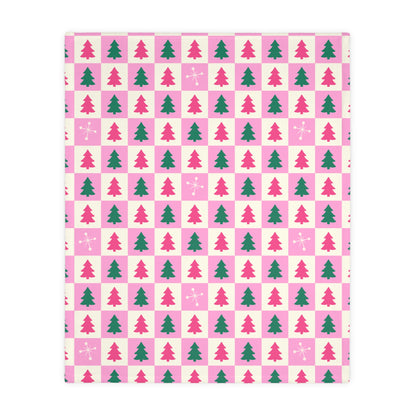Holiday Snacks & Santa Baby - Velveteen Blanket (Two-sided print)