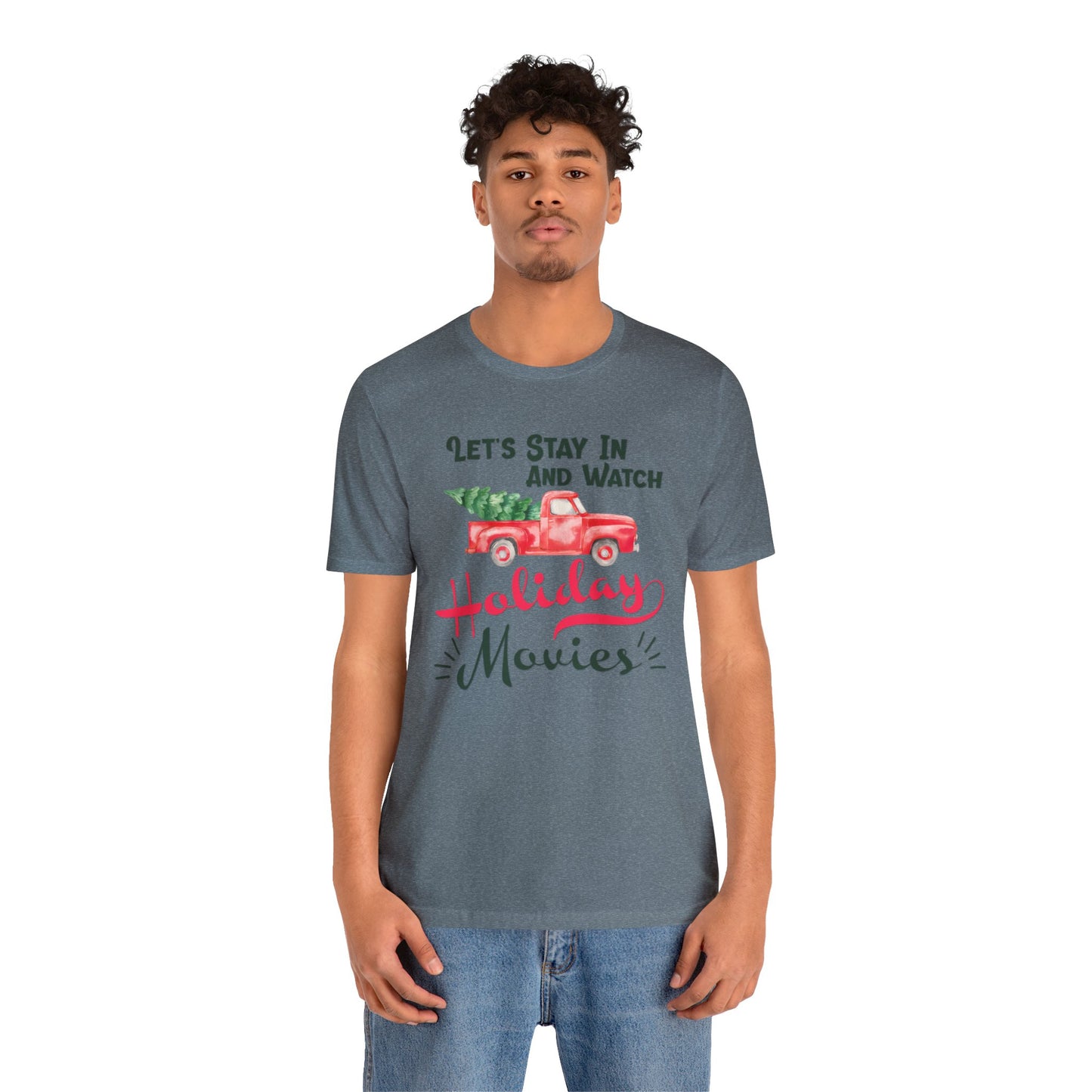 Holiday Movies - Jersey T-Shirt