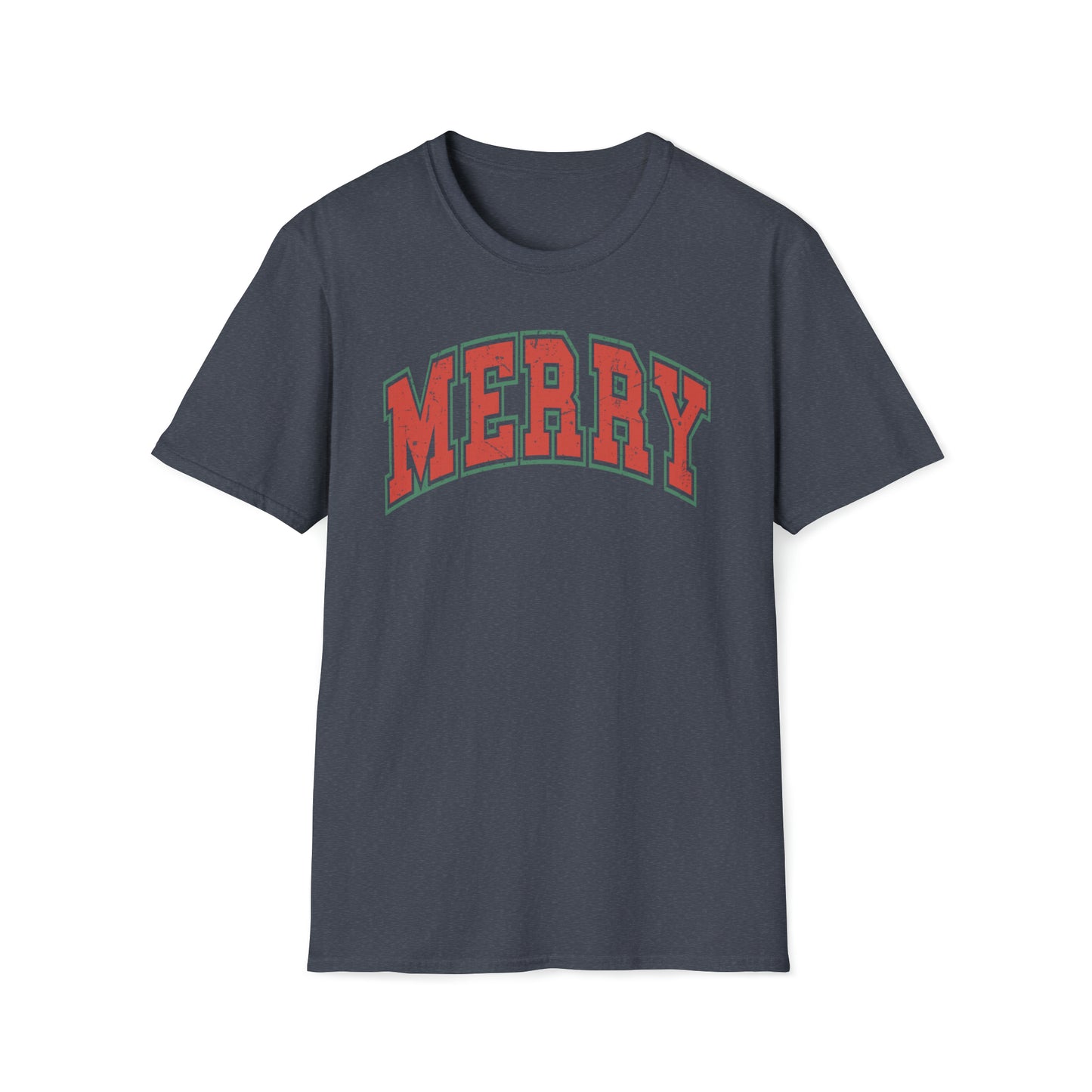 Merry Movies Plaid - Softstyle T-Shirt
