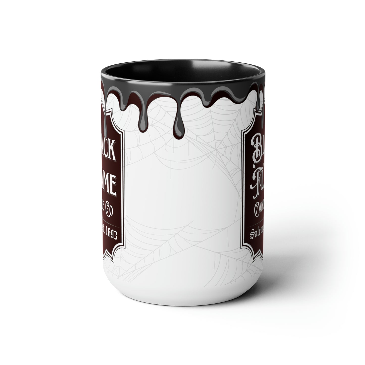 Black Flame Candle - Coffee Mug