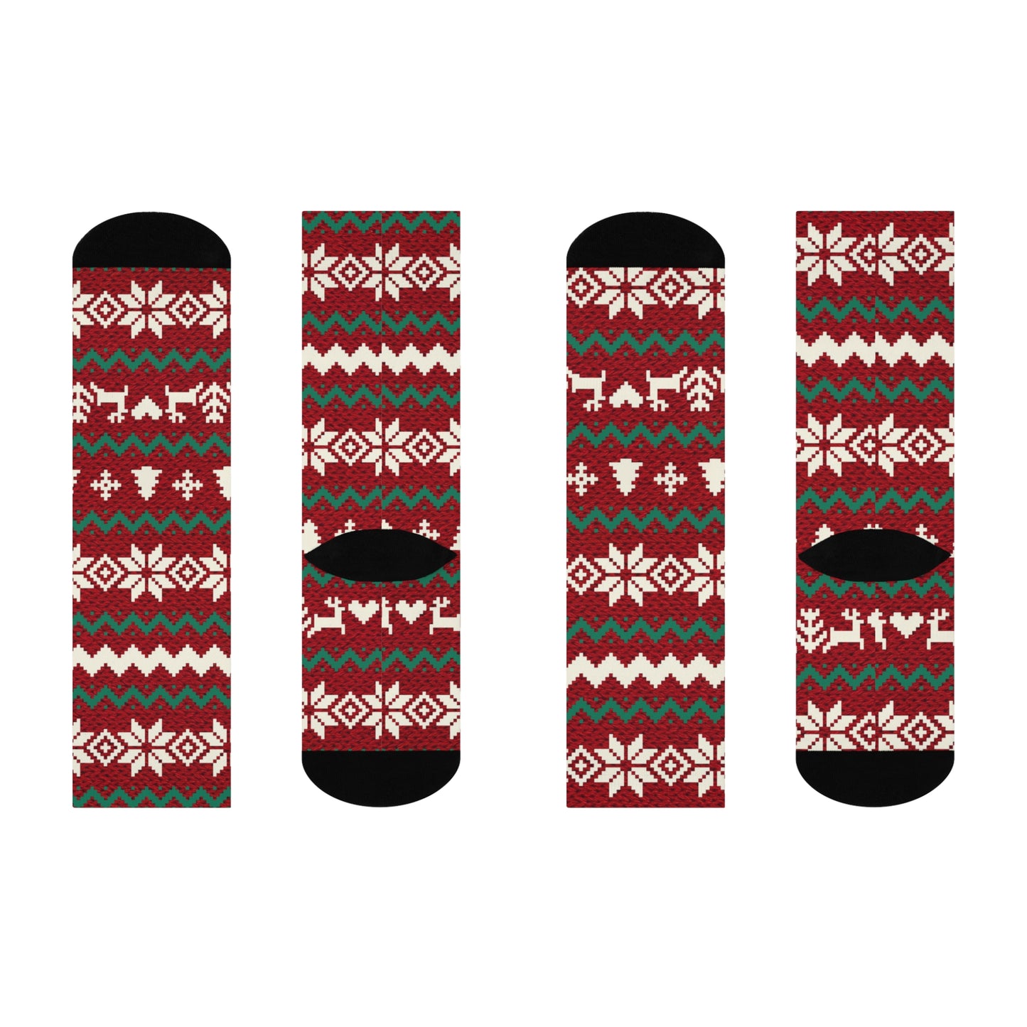 Santa's Sweater - Crew Socks