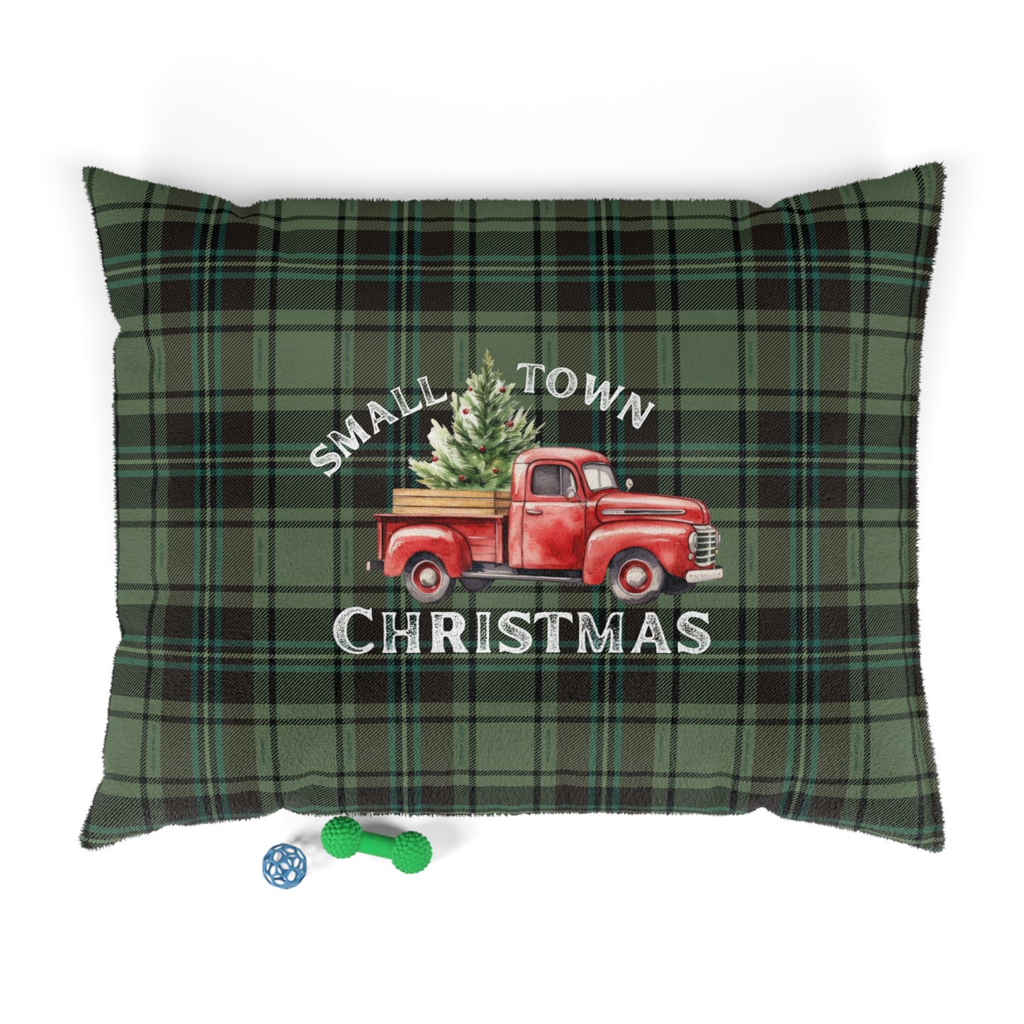 Small Town Plaid - Pet Bed
