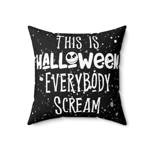 This is Halloween - Faux Suede Pillow