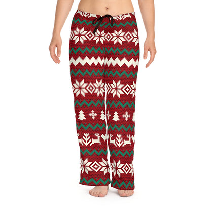 Santa Sweater - Women's Pajama Pants
