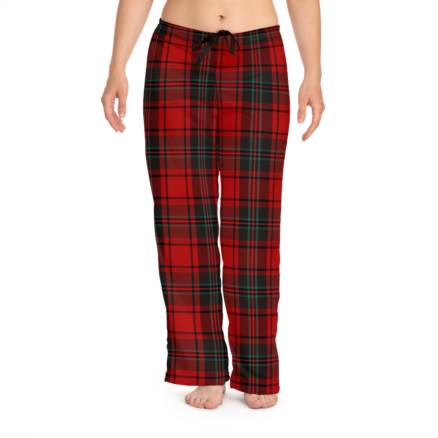 Merry Movies Plaid - Women's Pajama Pants