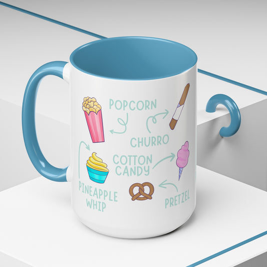 Accent Coffee Mug | "Snacks"
