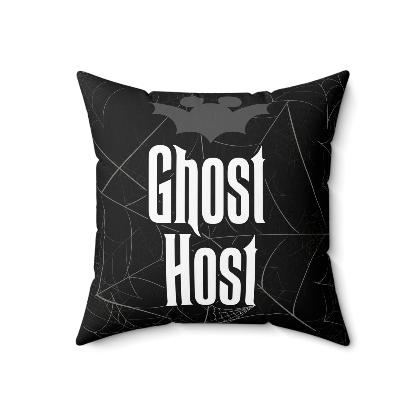 Ghost Host - Faux Suede Pillow