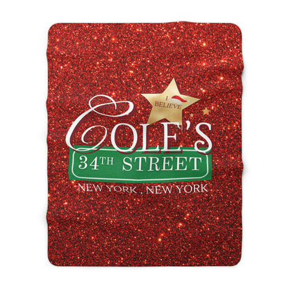 Cole's - Sherpa Fleece Blanket