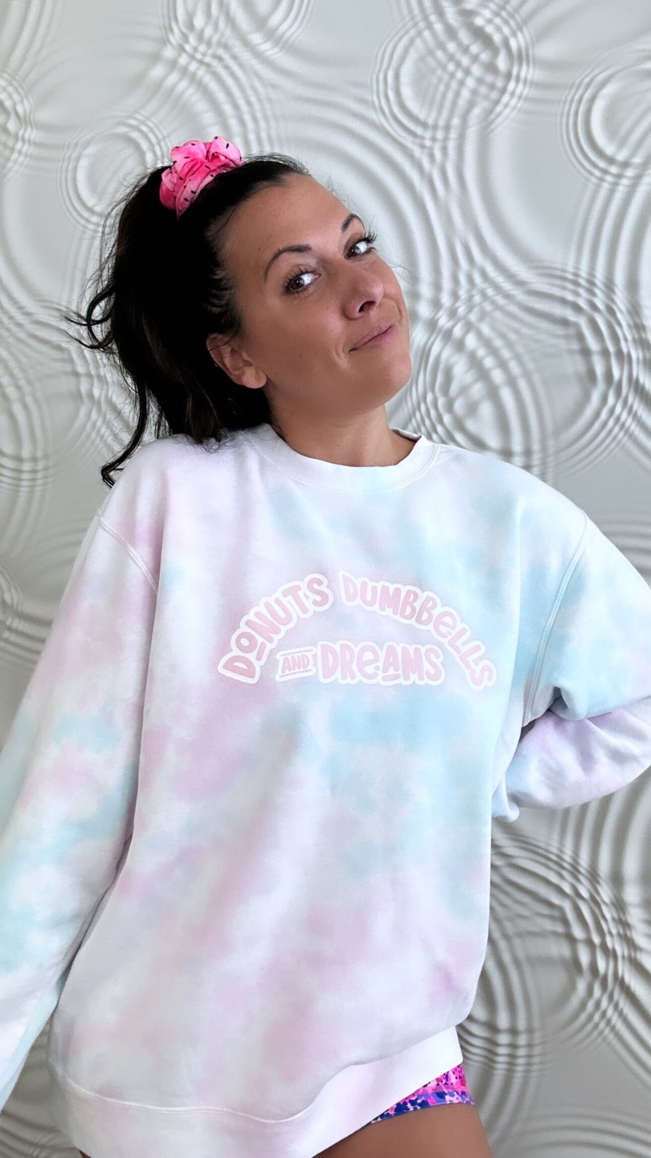 Donuts Dumbbells and Dreams - Sweater