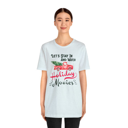 Holiday Movies - Jersey T-Shirt
